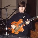 John Lennon’s Orange Gretsch Guitar Used on Paperback Writer Headed to Auction