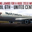 Iron Maiden 747 Damaged in Airport Ground Mishap