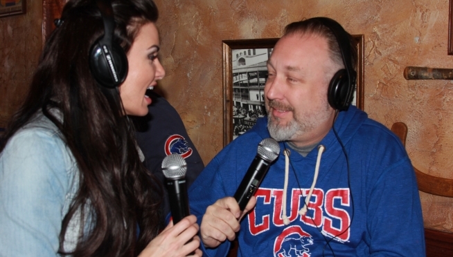 Pictures: Cubs 2016 Home Opener with April Rose and Tim Virgin