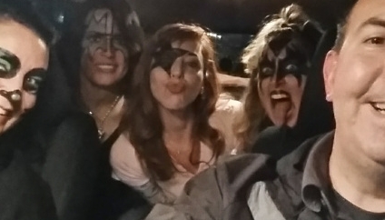 Slutter, the all-female KISS cover band, celebrates Taco Tuesday