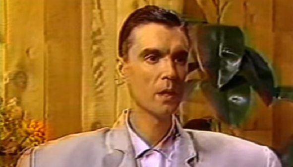 Today marks the day David Byrne’s head talked for the first time
