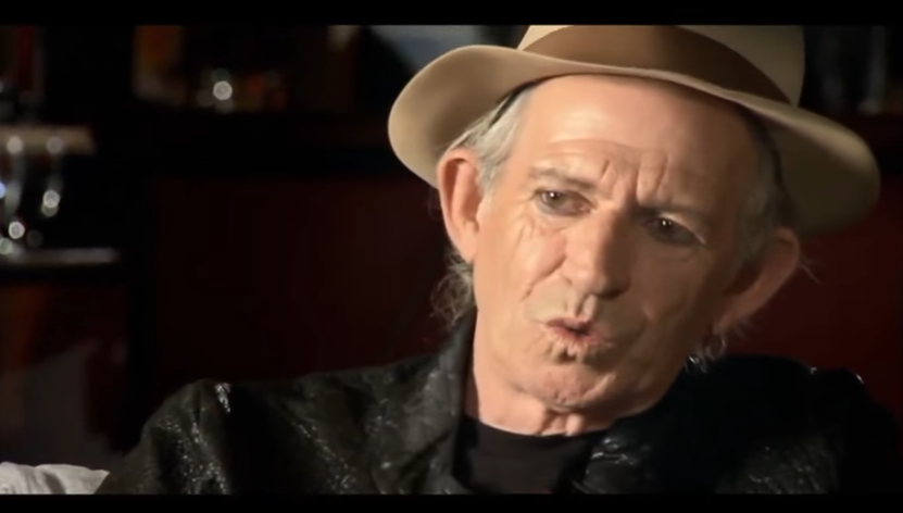 Keith Richards gives up one of his 9 lives